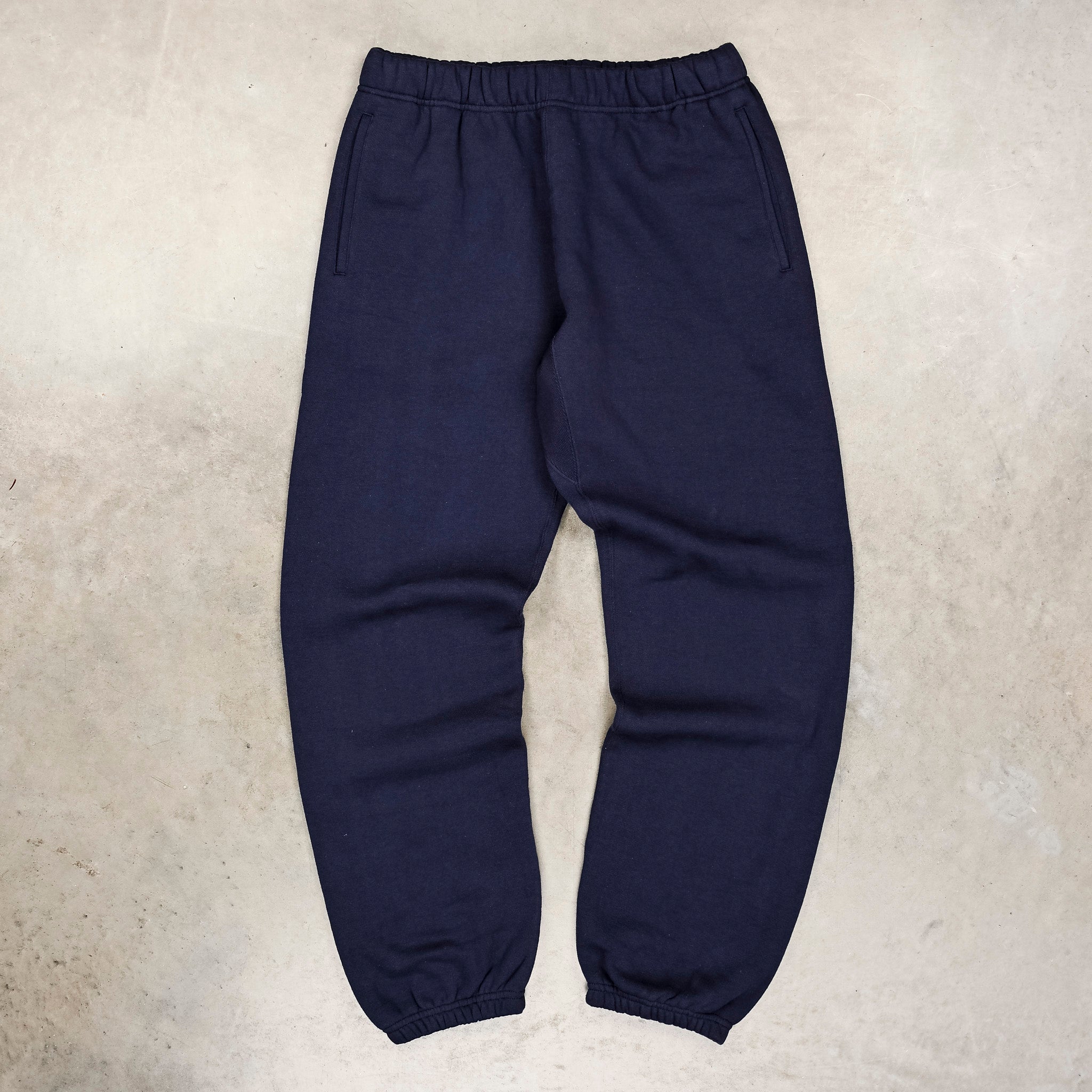 The Real McCoys Athletic 10 Oz Loopwheel Sweatpants Navy