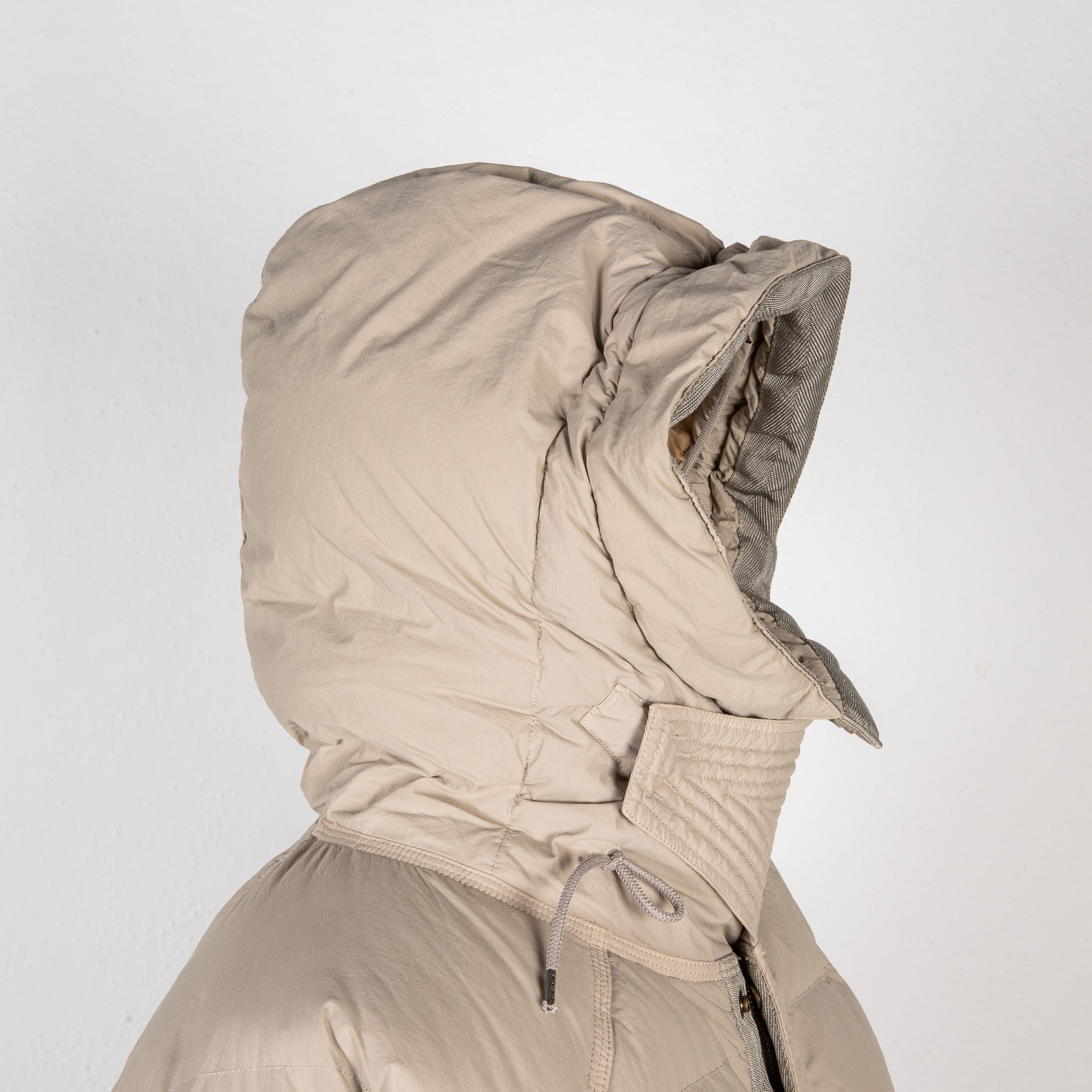 Ten C Artic Down Parka Bianco Garza