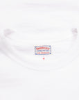 The Real McCoy's Athletic L/S T-shirt / Loopwheel White