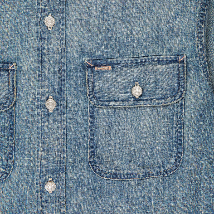 RRL Lot.93 Denim Shirt Clearfield Wash