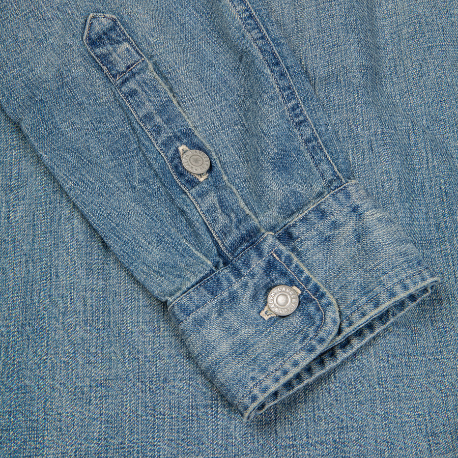 RRL Lot.93 Denim Shirt Clearfield Wash
