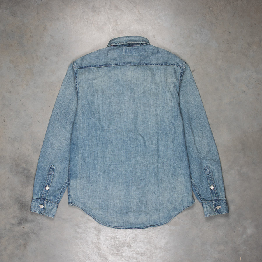 RRL Lot.93 Denim Shirt Clearfield Wash