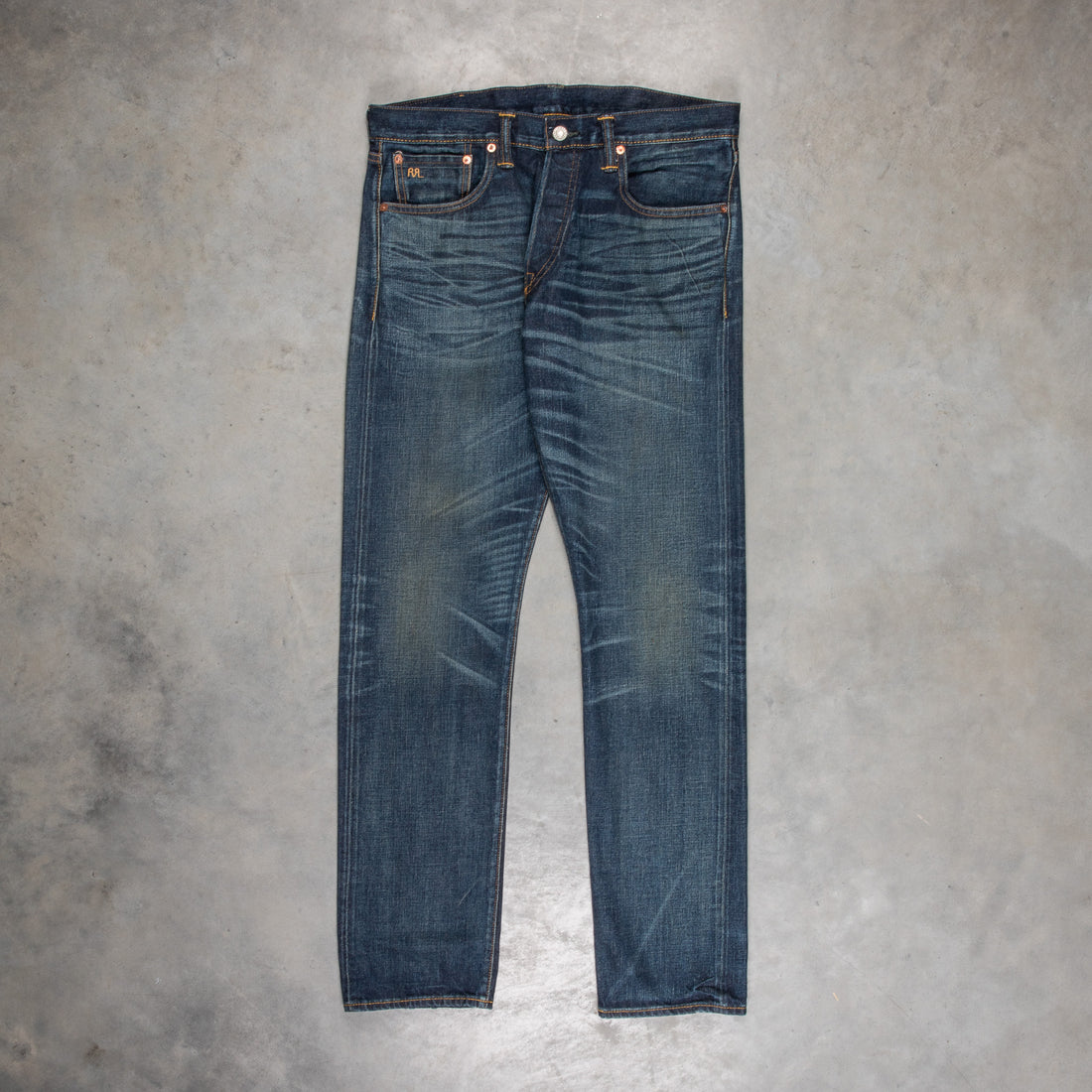 RRL Slim Fit Denim West Coast Ridgecrest Wash