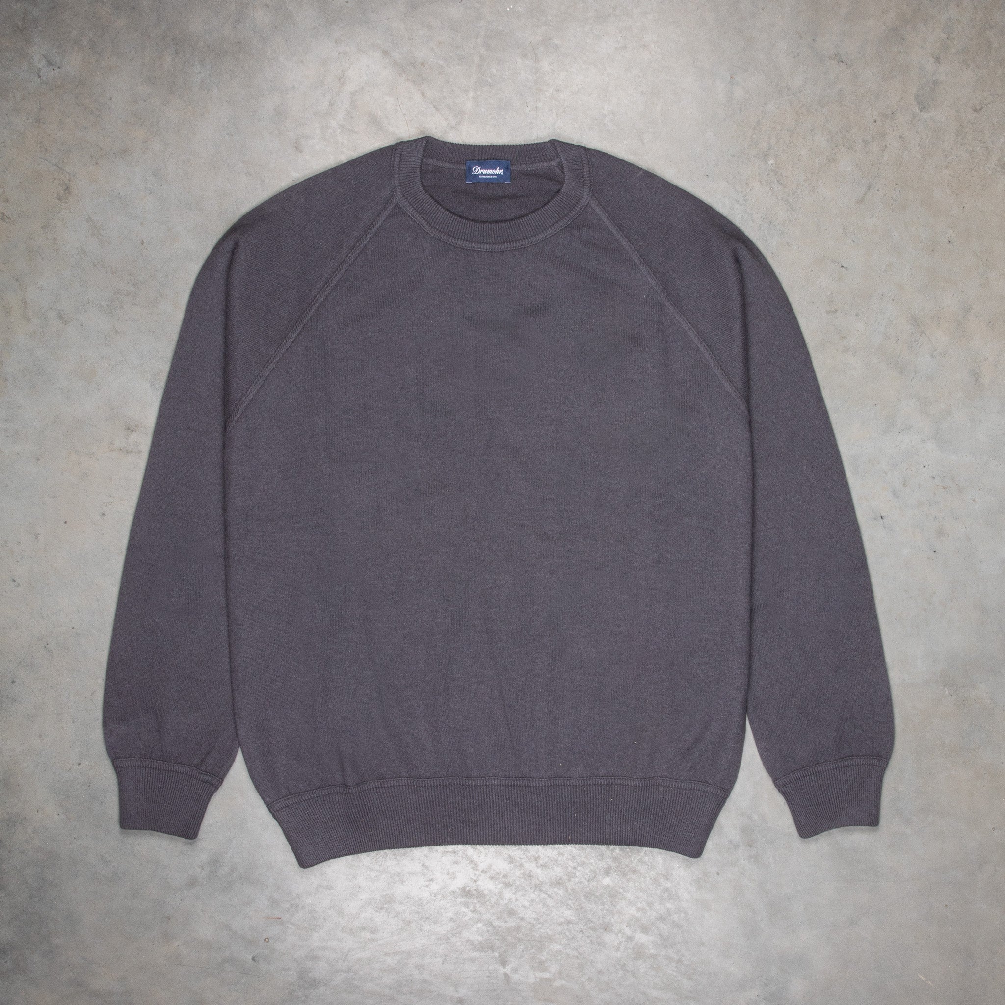 Drumohr Cashmere Felpa Grigio Ombra