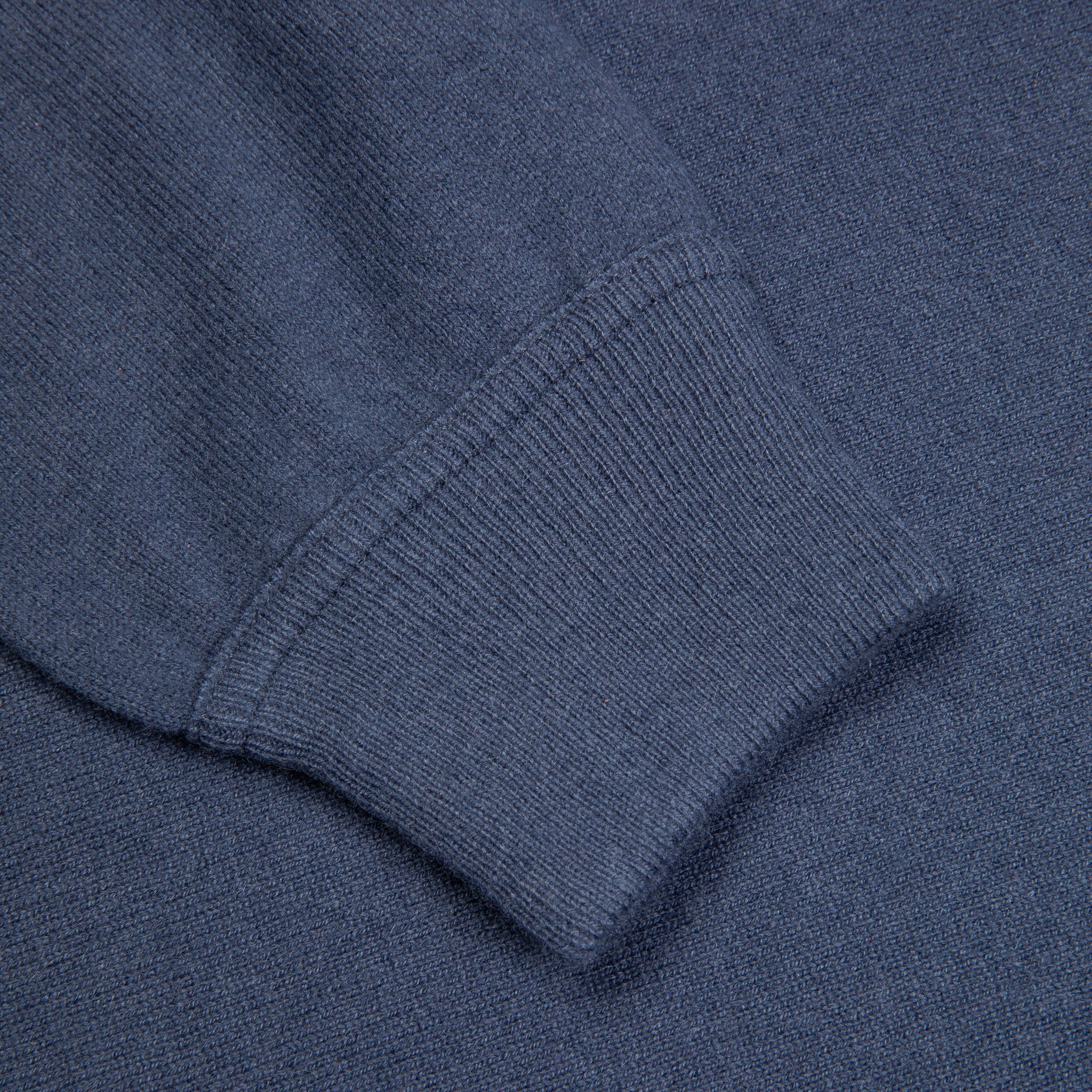 Drumohr Cashmere Felpa Navy Acciaio