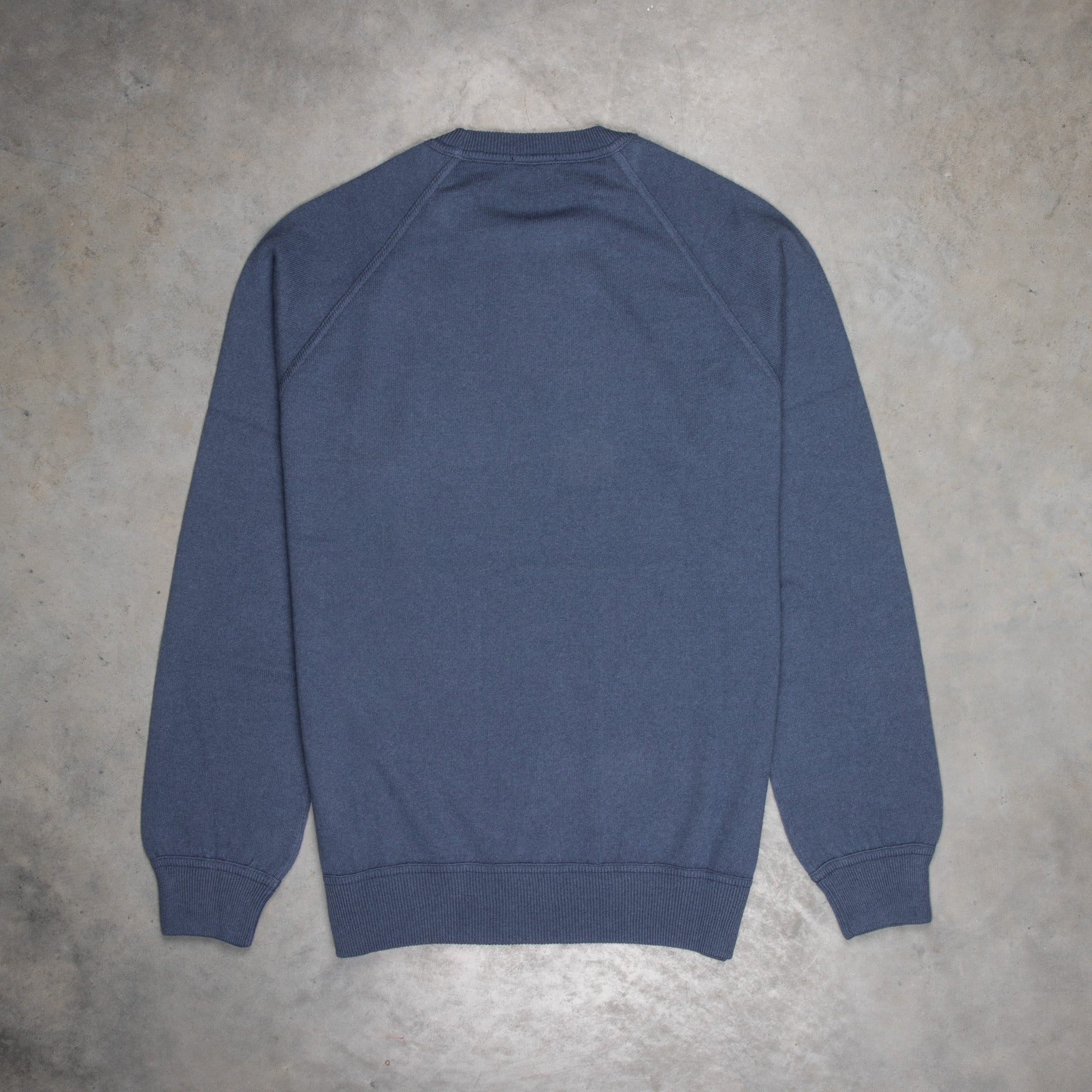 Drumohr Cashmere Felpa Navy Acciaio