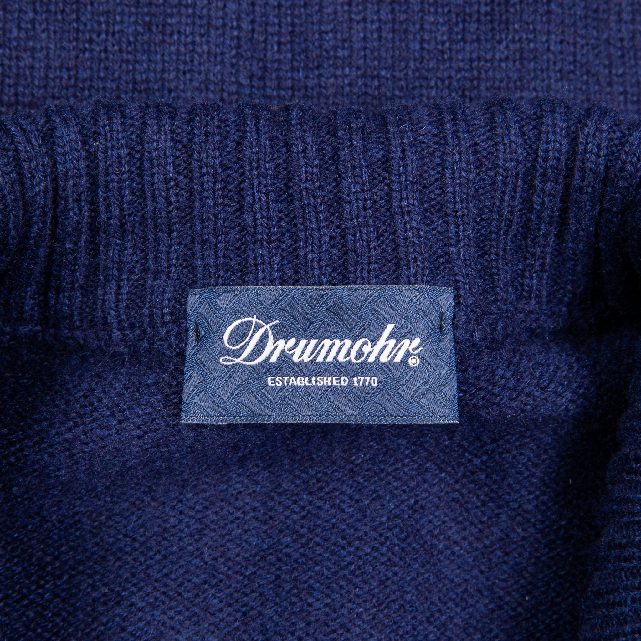 Drumohr Cashmere Lupo Full Zip Navy Americana – Frans Boone Store