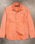 RRL Route Garment Dyed Twill Workshirt Service Red