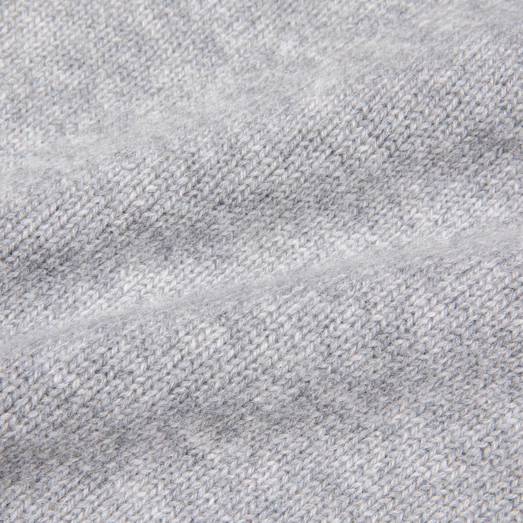 Drumohr Cashmere Lupo Full Zip Grigio Medio