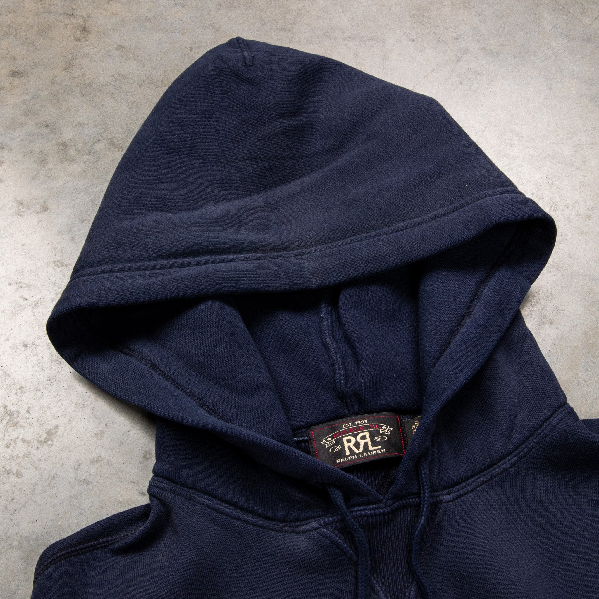 【RRL】PULLOVER HOODIE Logo Fleece Hoodie | Ralph Lauren