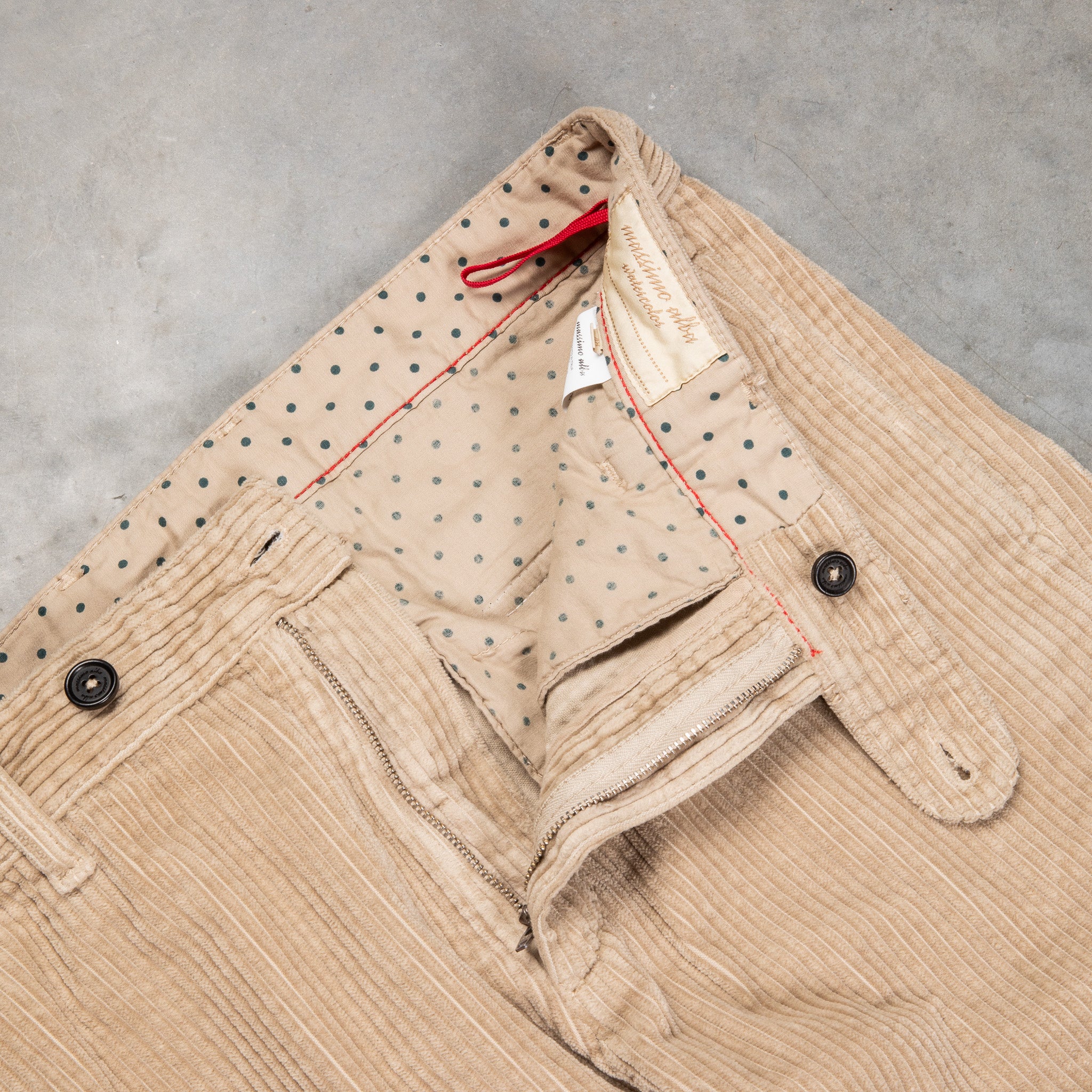 Massimo Alba Winch2 Corduroy Pants Naturale