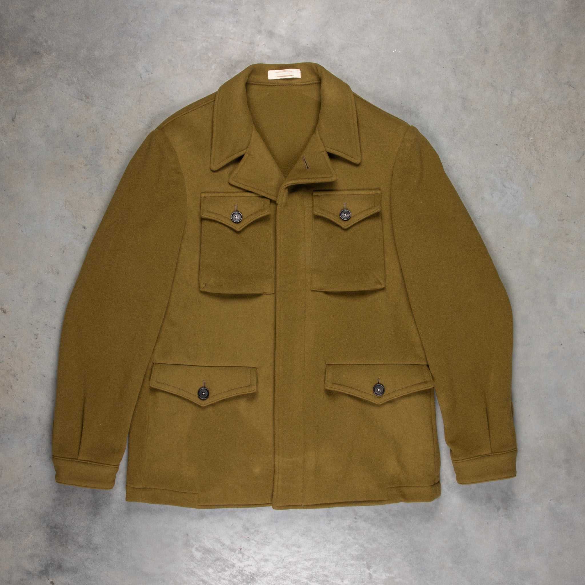 Massimo Alba Field Wool Jacket Militare