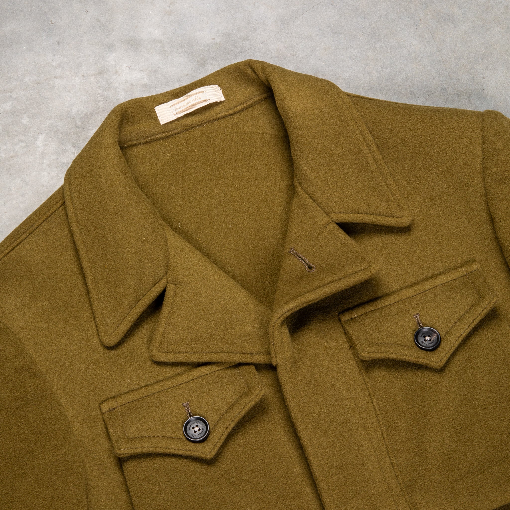 Military shop wool anorak