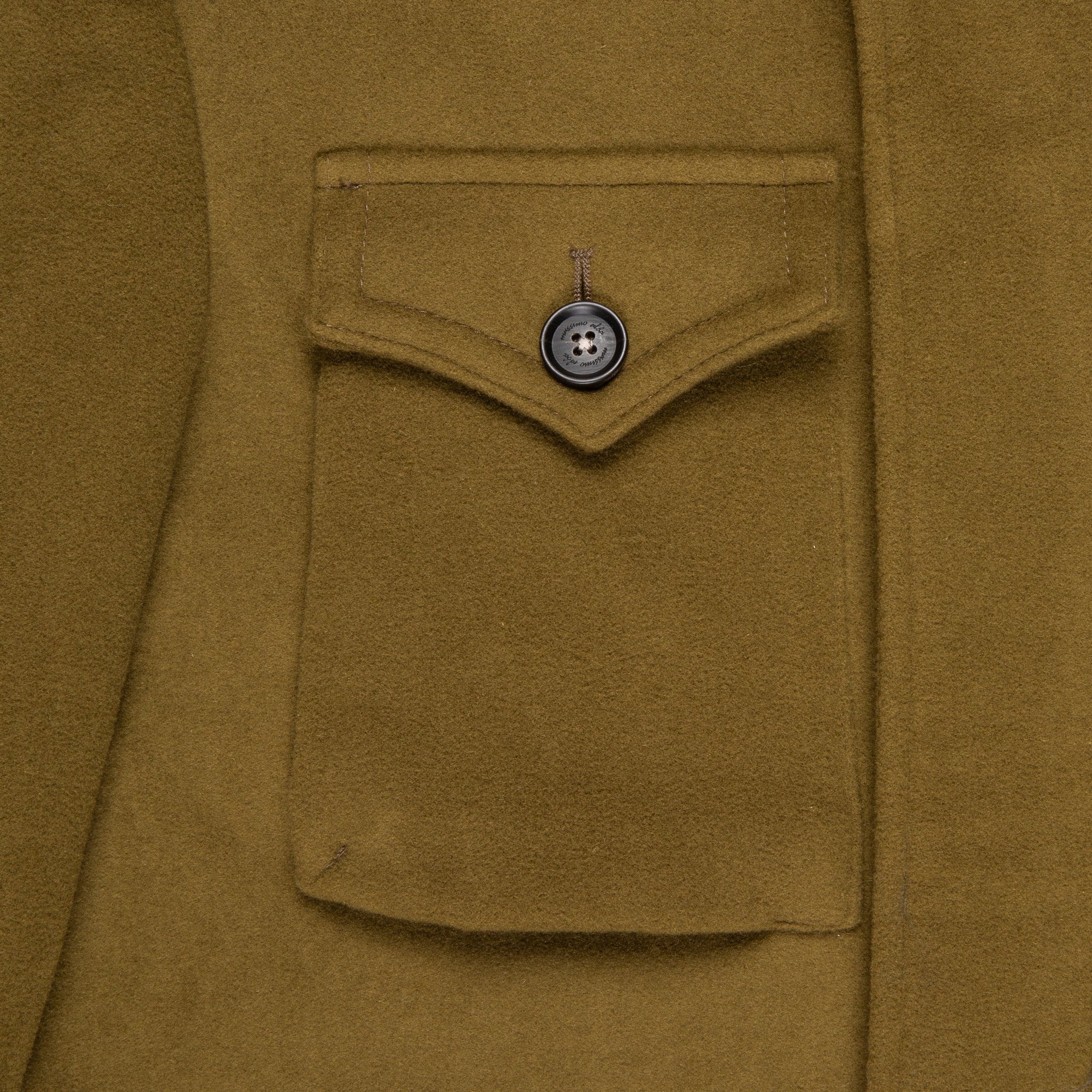 Massimo Alba Field Wool Jacket Militare