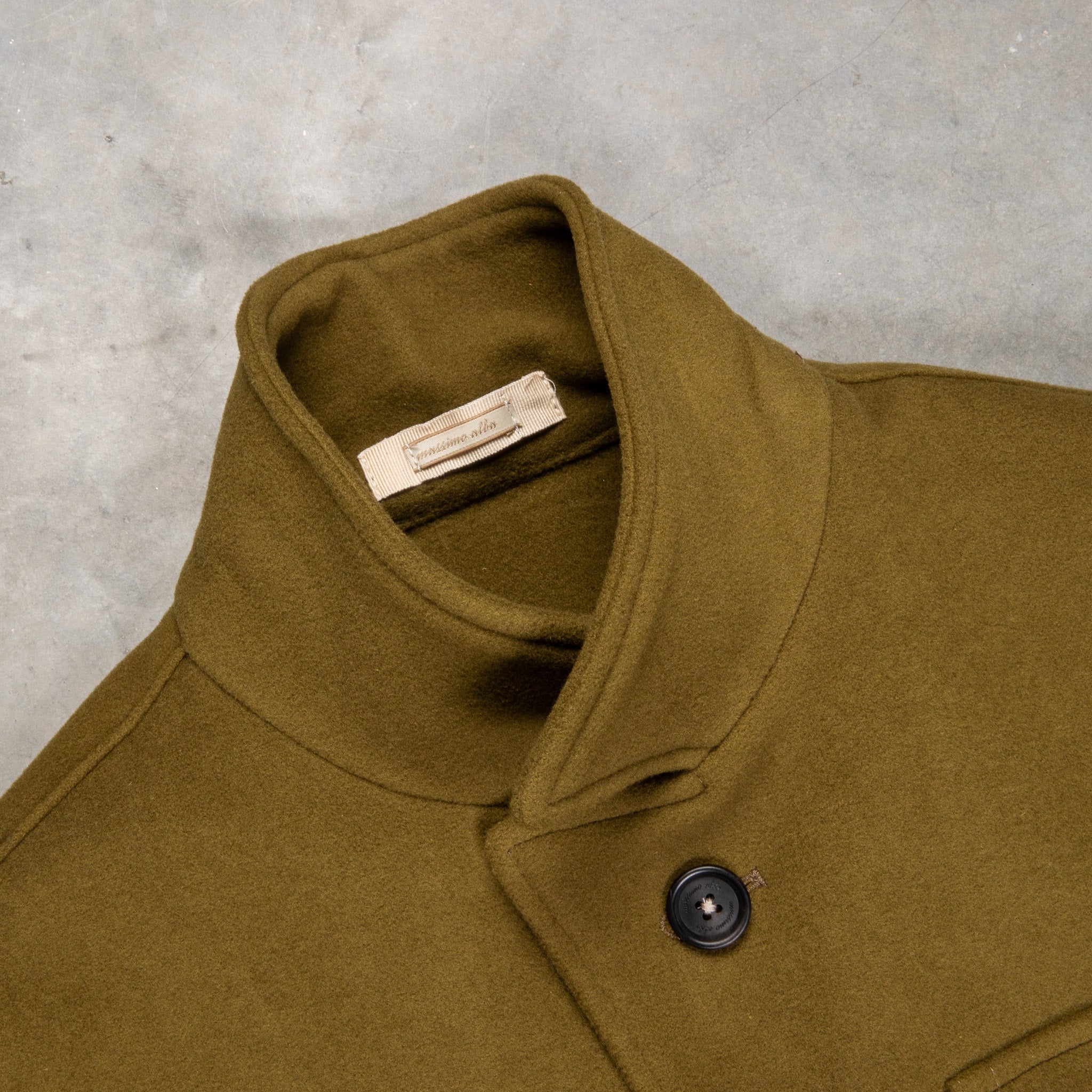 Massimo Alba Field Wool Jacket Militare