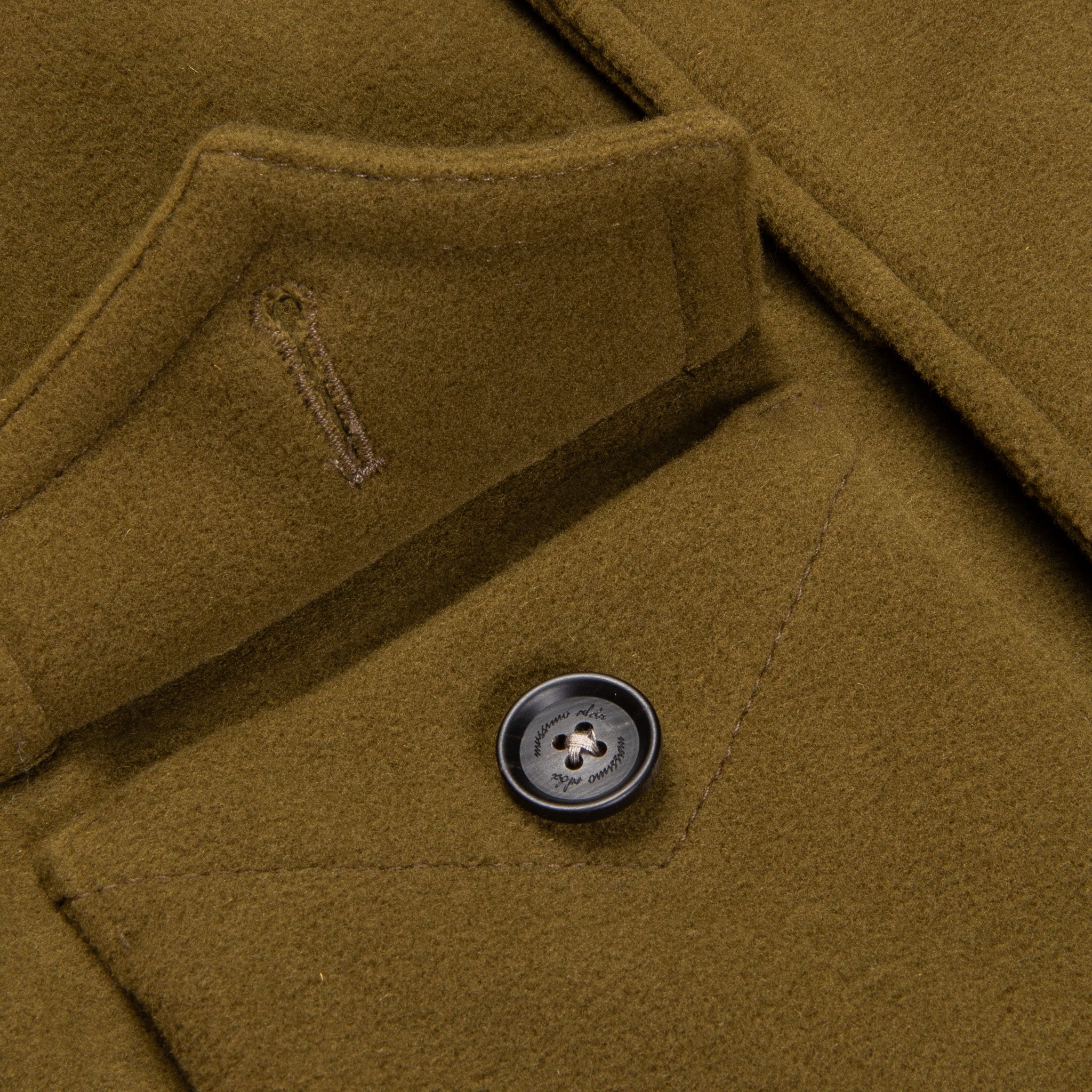 Massimo Alba Field Wool Jacket Militare