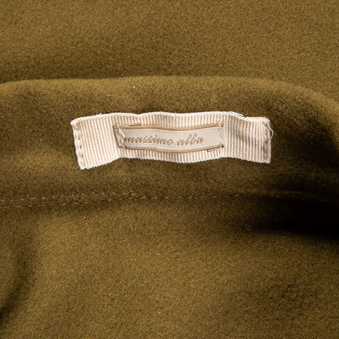 Massimo Alba Field Wool Jacket Militare