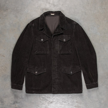 Massimo Alba Field Corduroy Jacket Carob