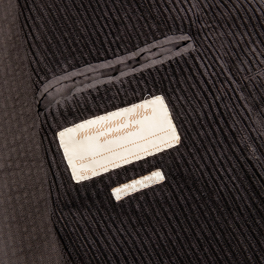 Massimo Alba Field Corduroy Jacket Carob