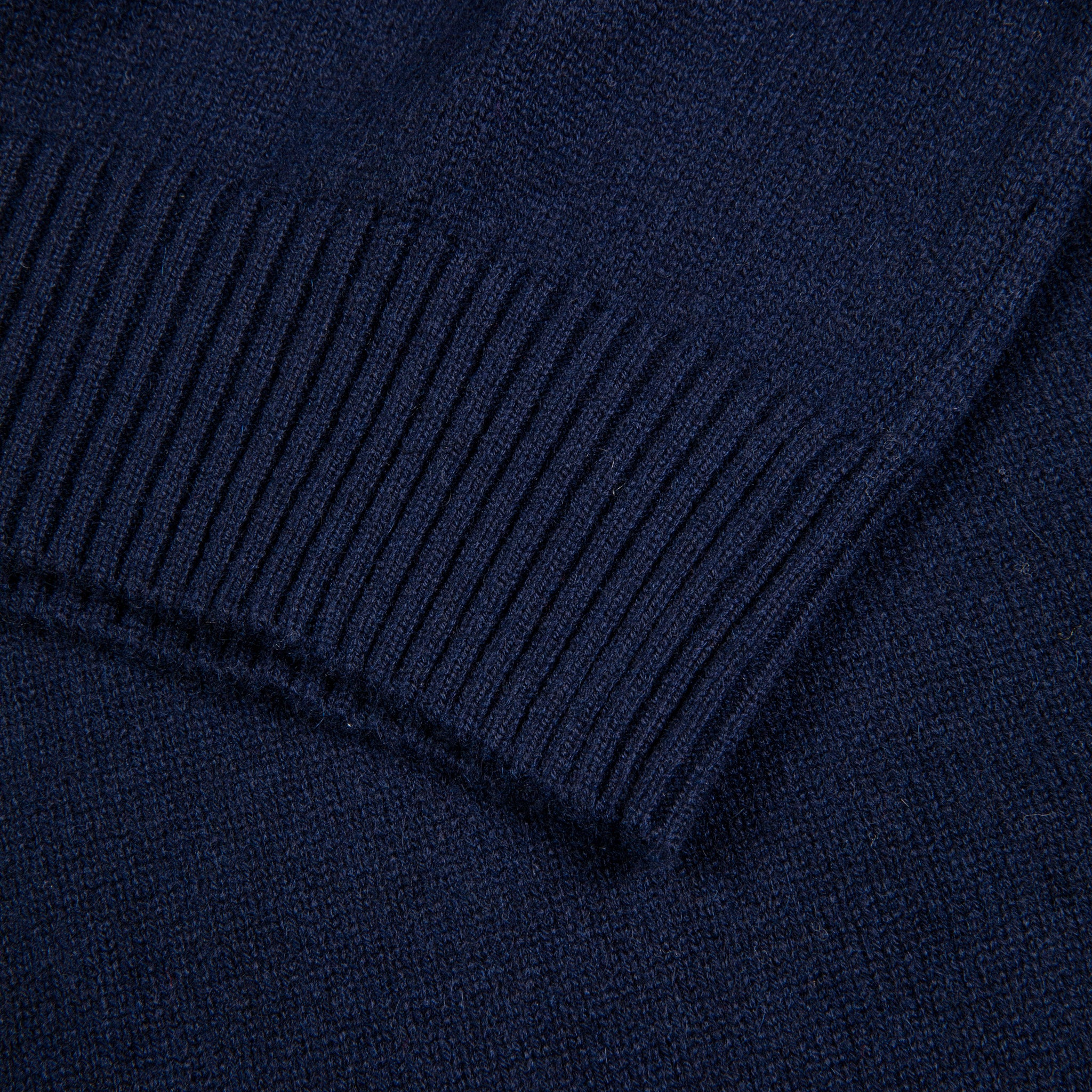 Drumohr Cashmere Dolcevita Turtleneck Navy Blue