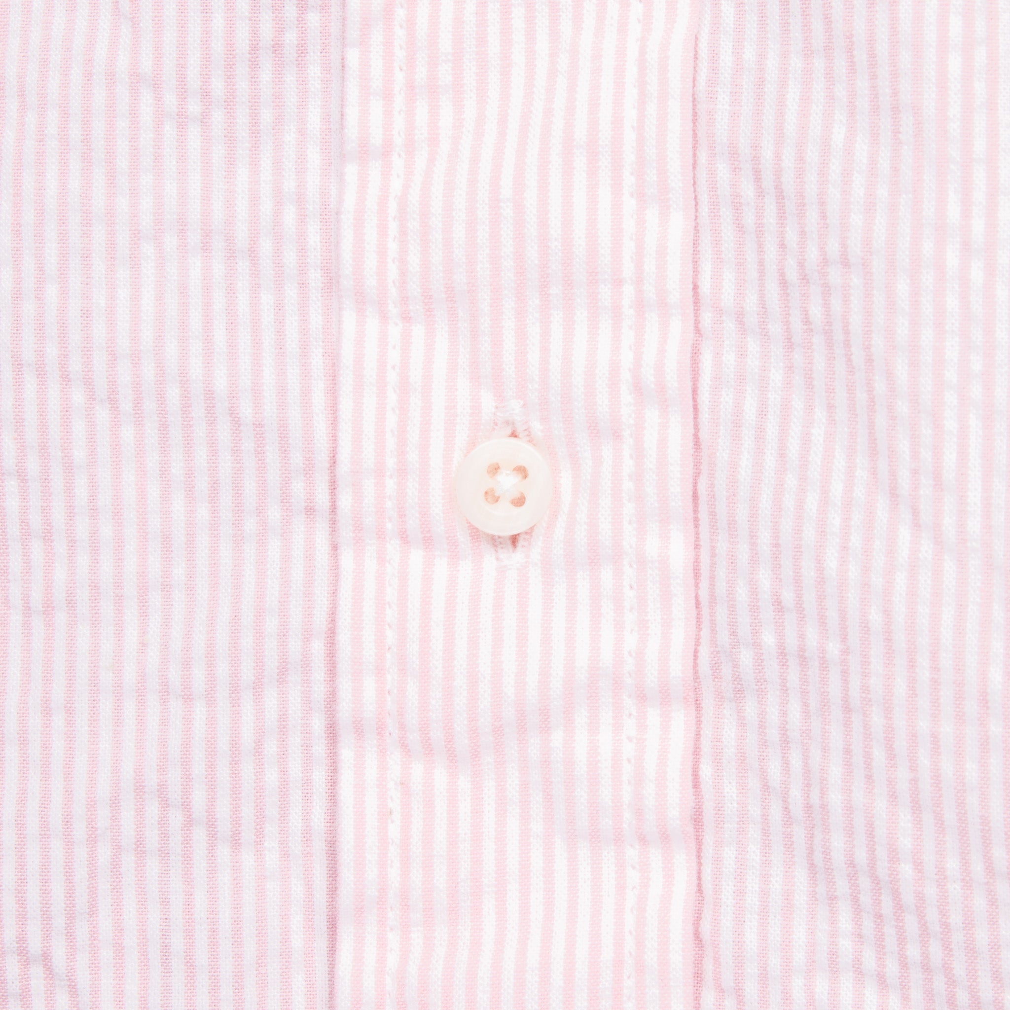 Gitman Vintage x Frans Boone Japanese Woven Stripe Seersucker Pink