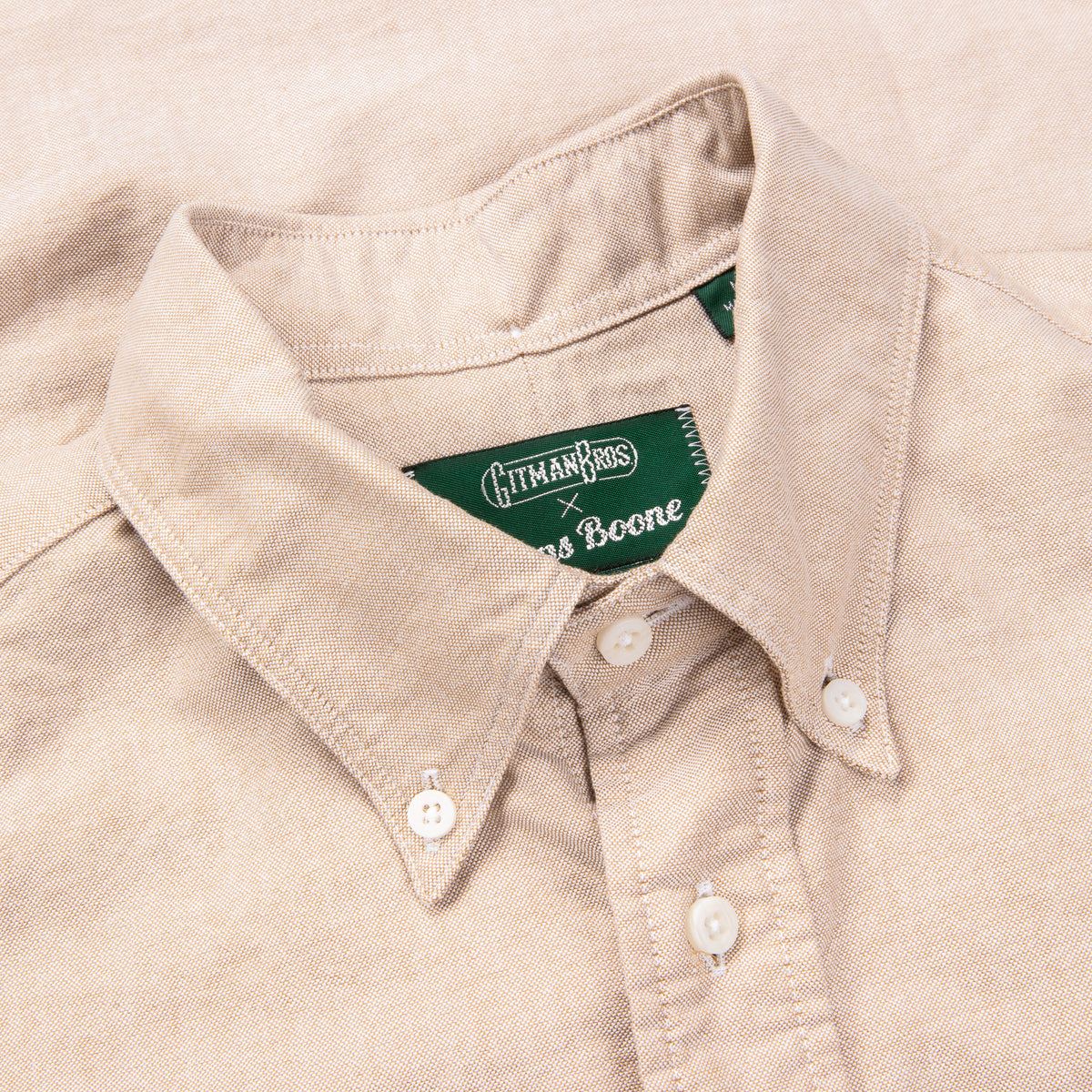 Gitman Vintage x Frans Boone Hopsack Tan