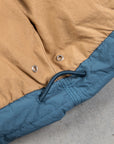 Ten C Artic Down Parka Blu Petrolio