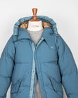 Ten C Artic Down Parka Blu Petrolio