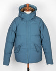 Ten C Artic Down Parka Blu Petrolio