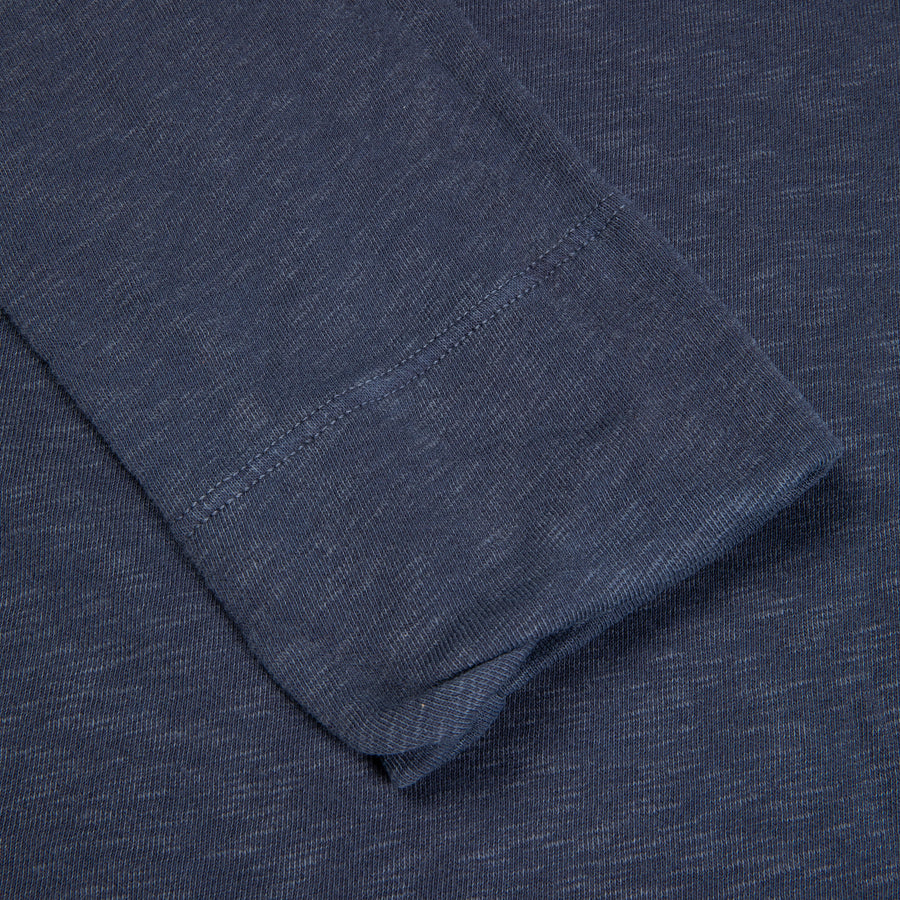 James Perse Vintage Fleece Raglan Pullover Deep pigment