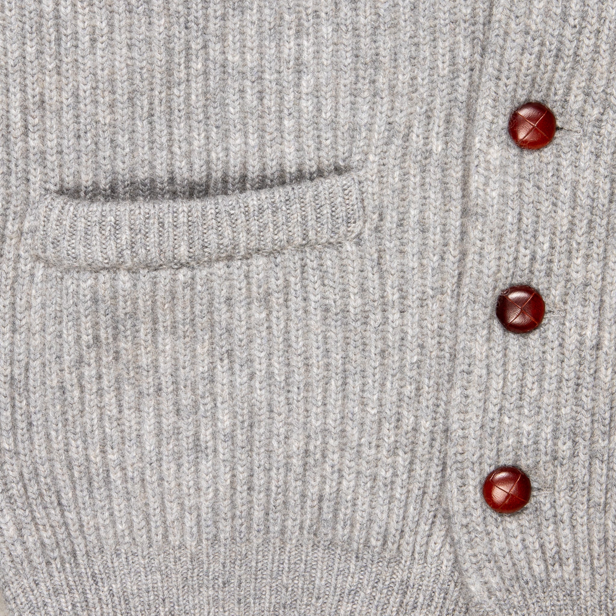 William Lockie Windsor Cashmere Shawl Cardigan Flannel