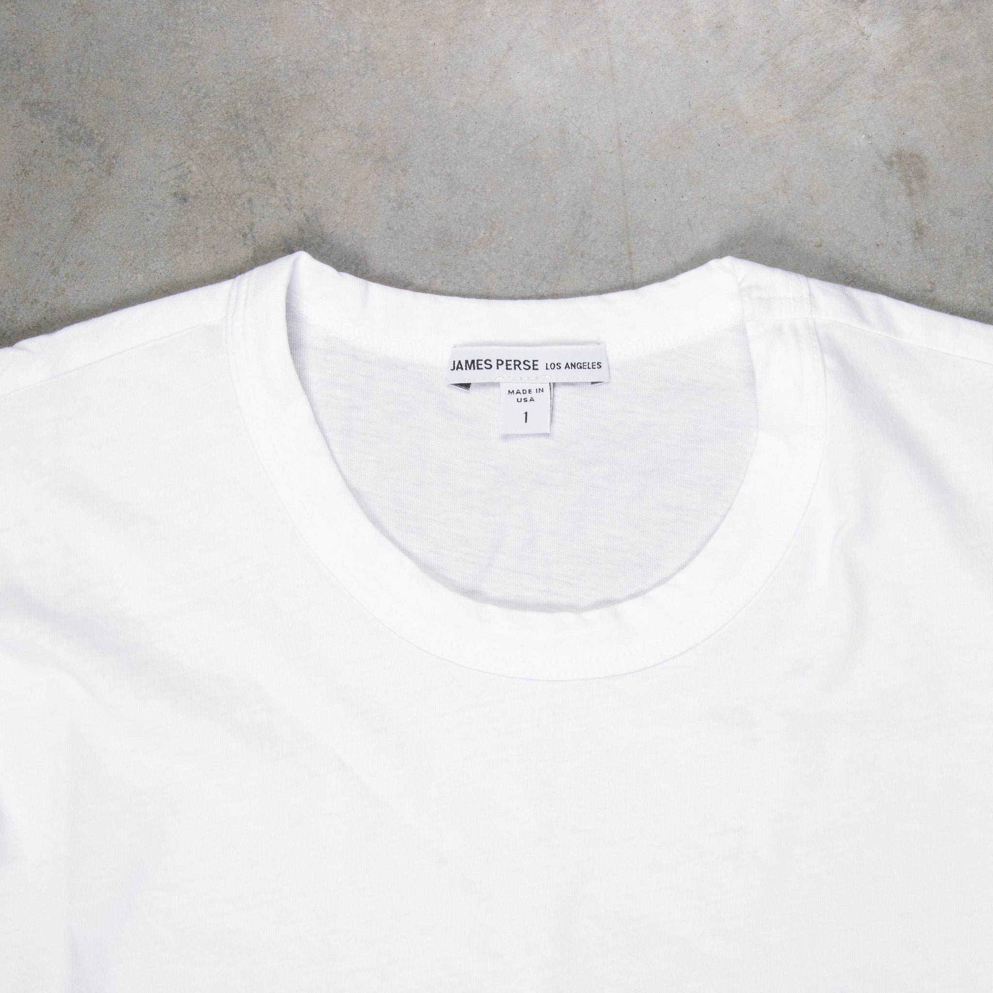 James Perse Crew neck tee white – Frans Boone Store