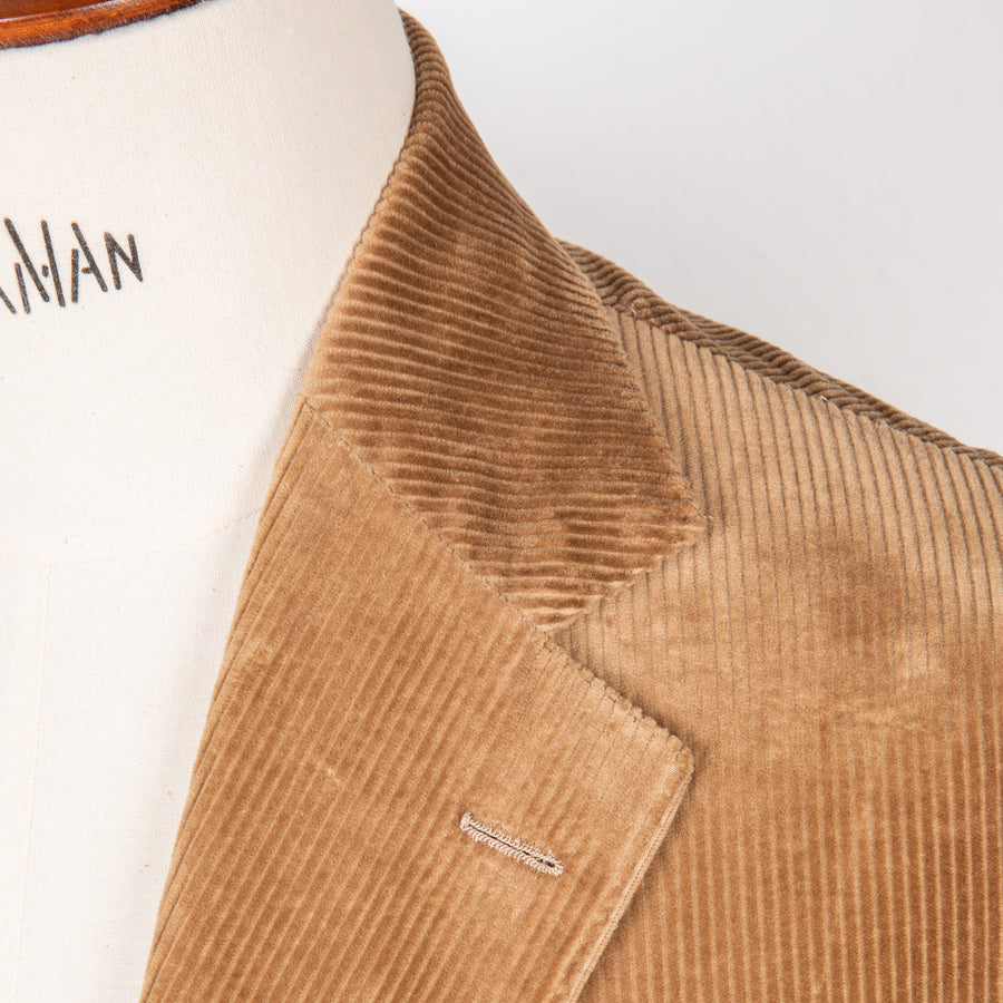 De Petrillo Posillipo Corduroy Jacket Beige Cerbiatto