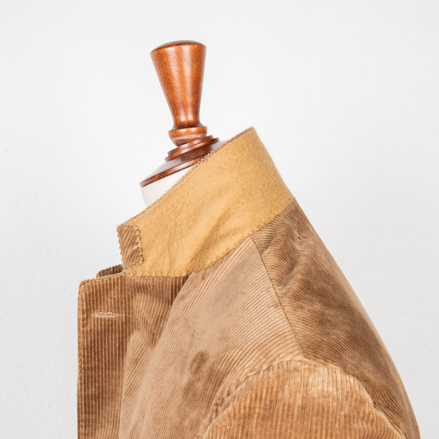 De Petrillo Posillipo Corduroy Jacket Beige Cerbiatto