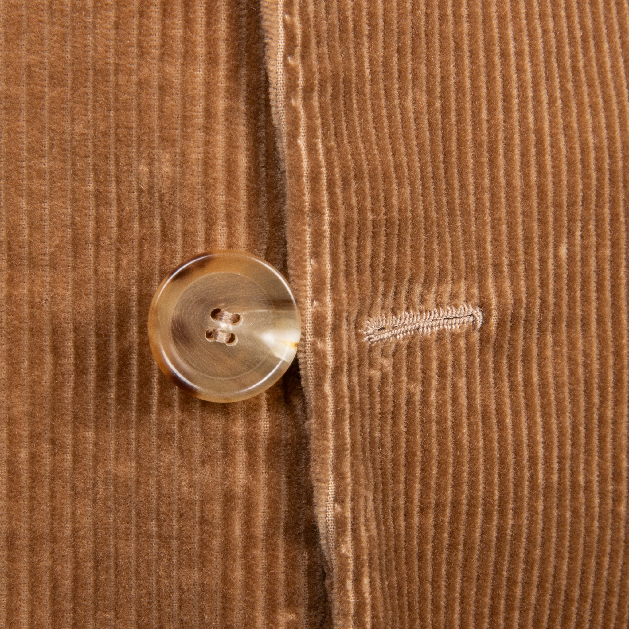 De Petrillo Posillipo Corduroy Jacket Beige Cerbiatto