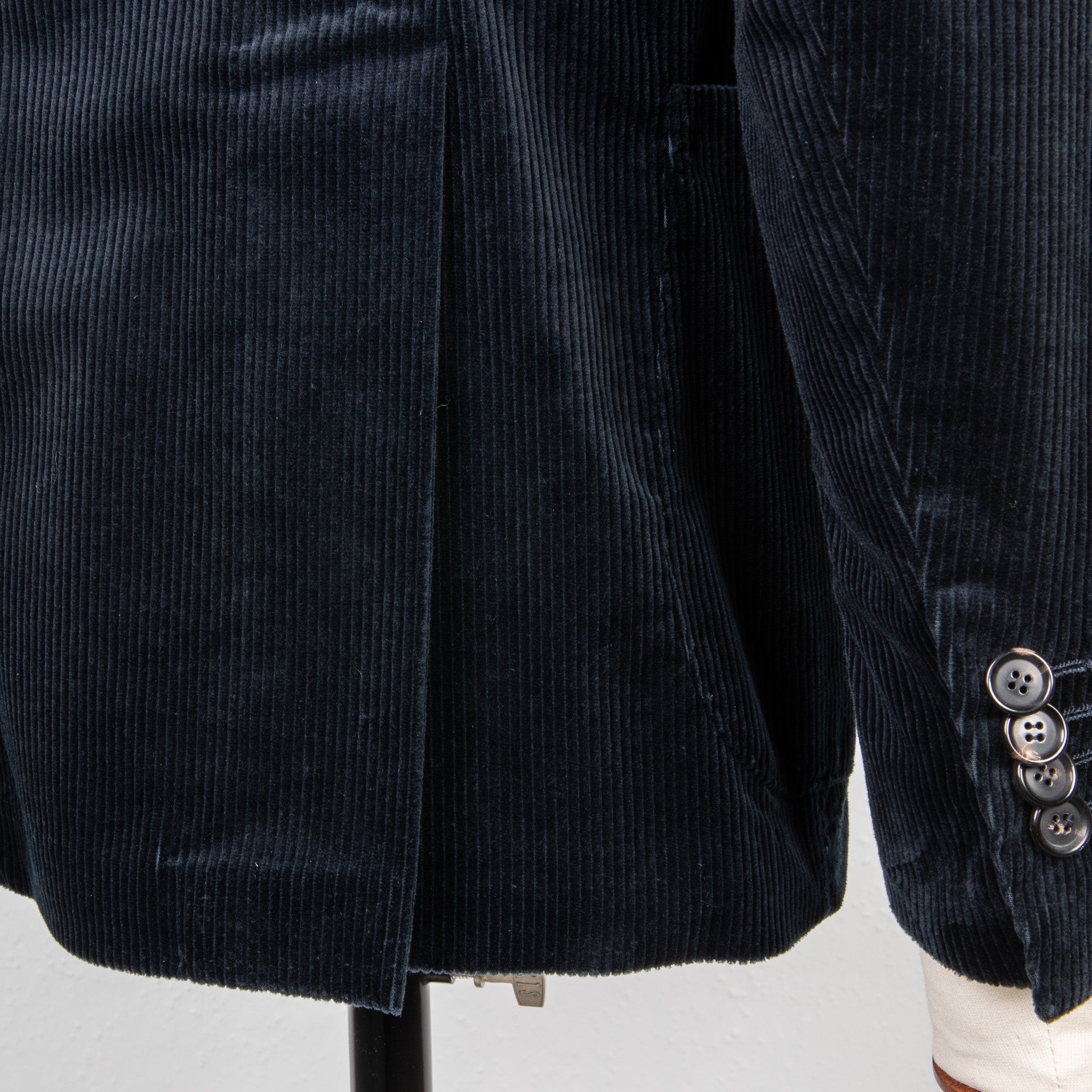 De Petrillo Posillipo Corduroy Jacket Blu Notte