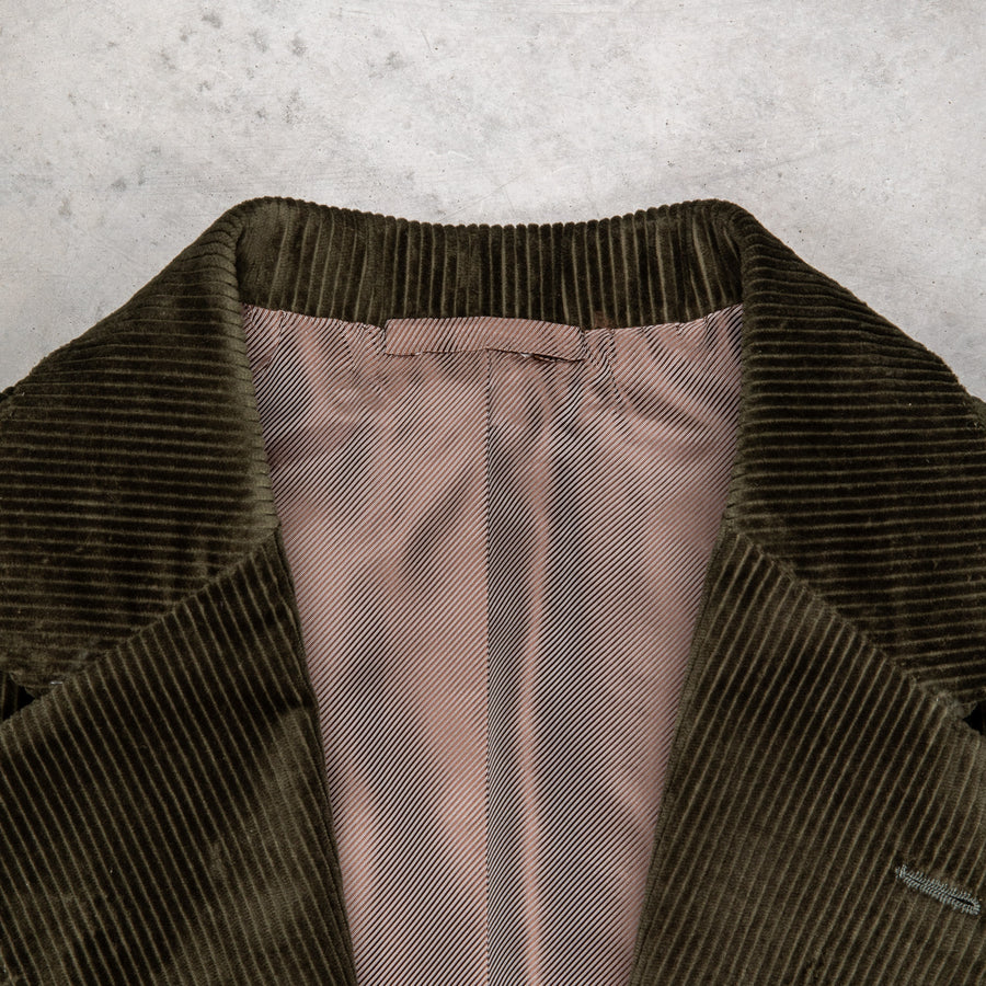 De Petrillo Posillipo Corduroy Jacket Verde Marcio Scuro