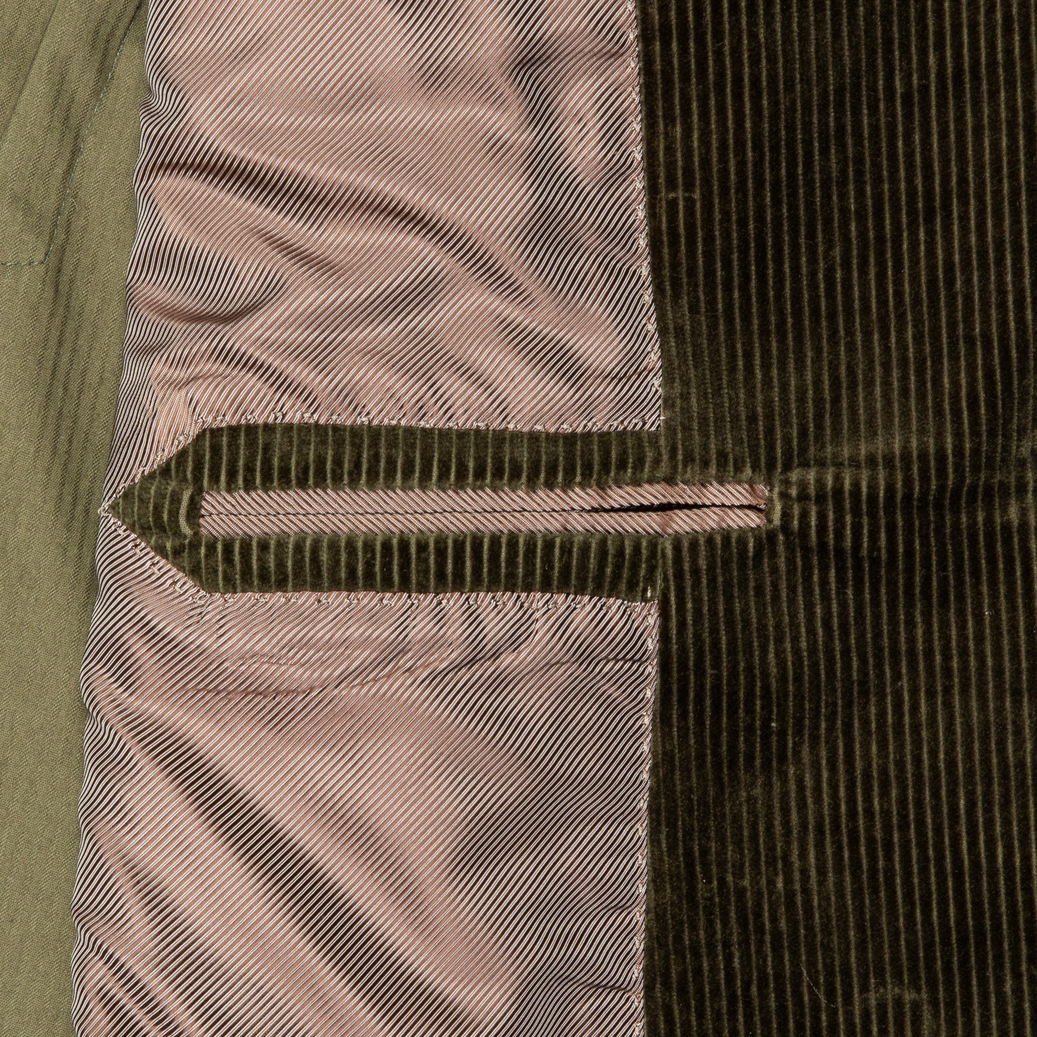 De Petrillo Posillipo Corduroy Jacket Verde Marcio Scuro