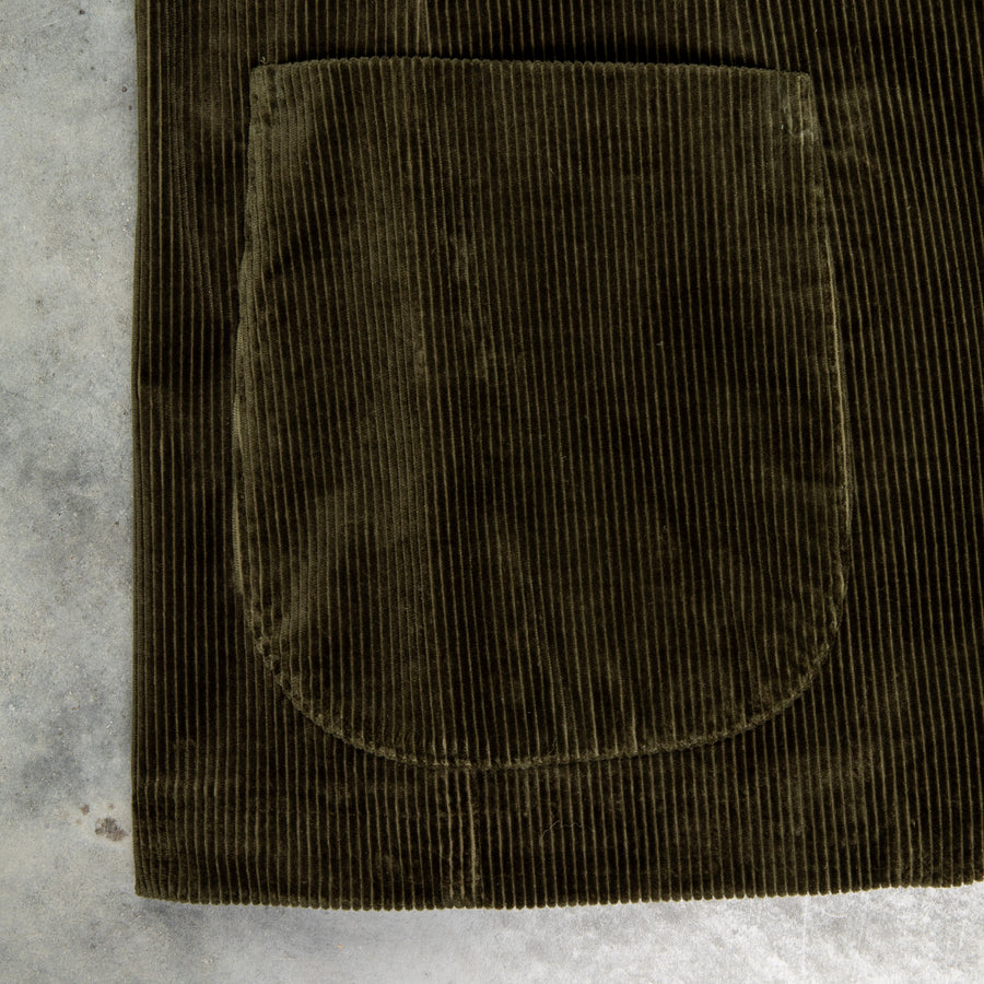 De Petrillo Posillipo Corduroy Jacket Verde Marcio Scuro
