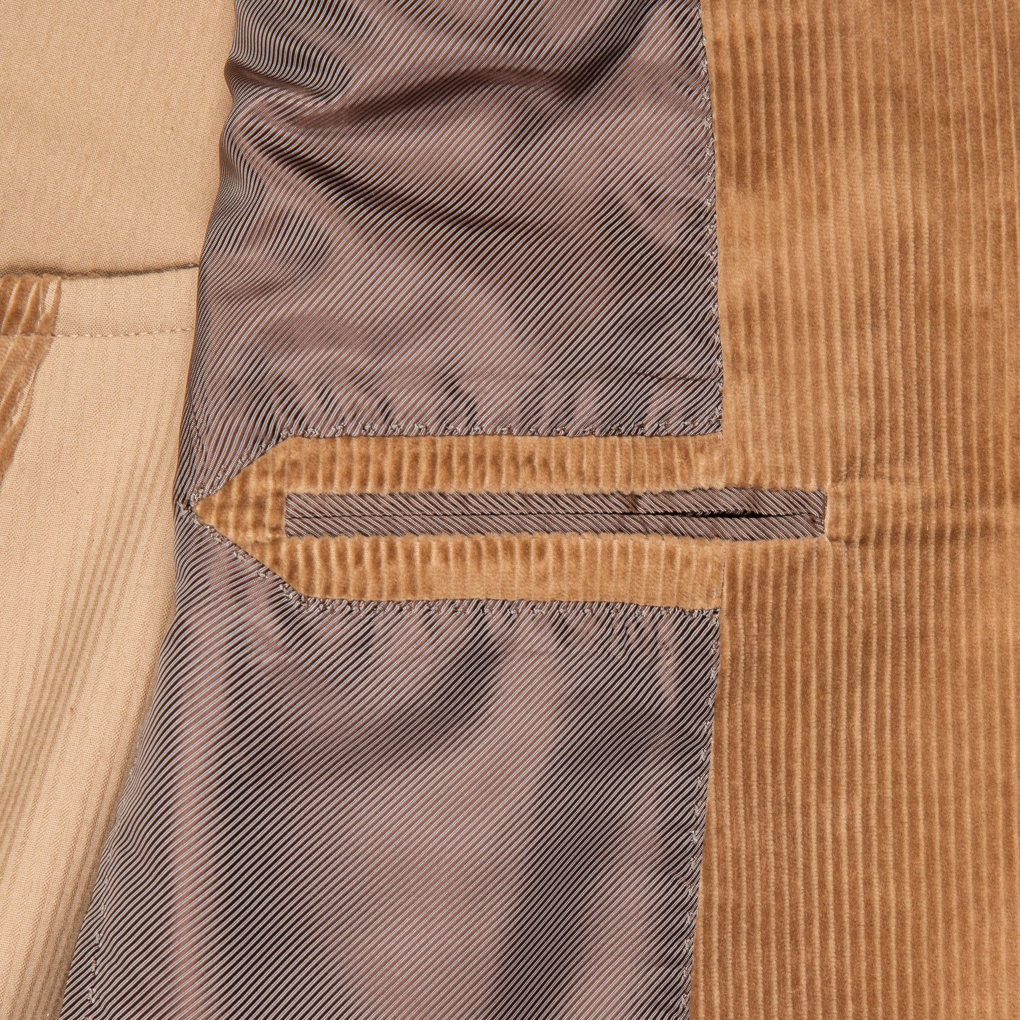 De Petrillo Posillipo Corduroy Jacket Beige Cerbiatto
