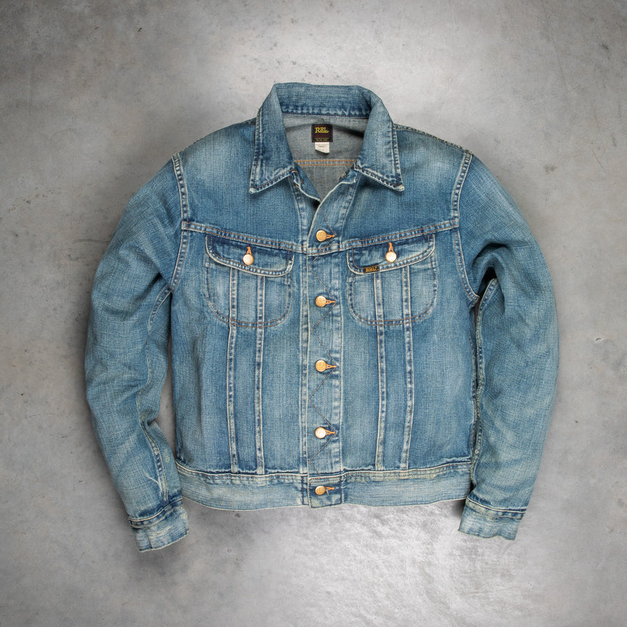 RRL Lot.271 Denim Jacket Leeland Wash