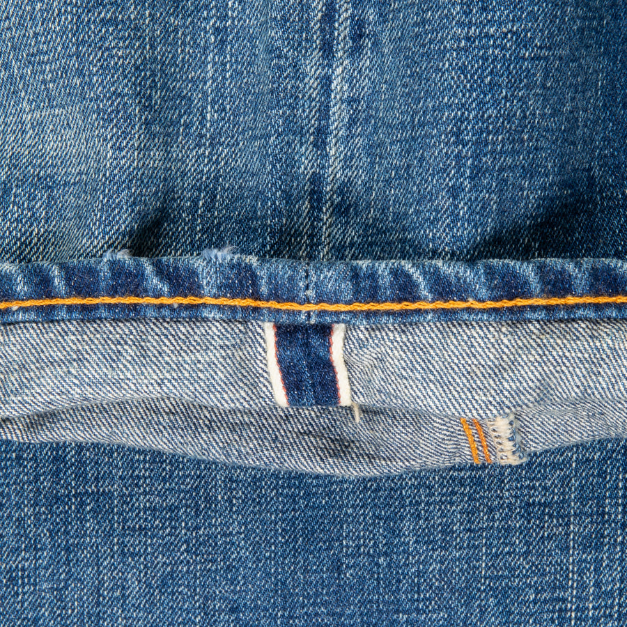 RRL Straight Fit Denim Hillsview Wash