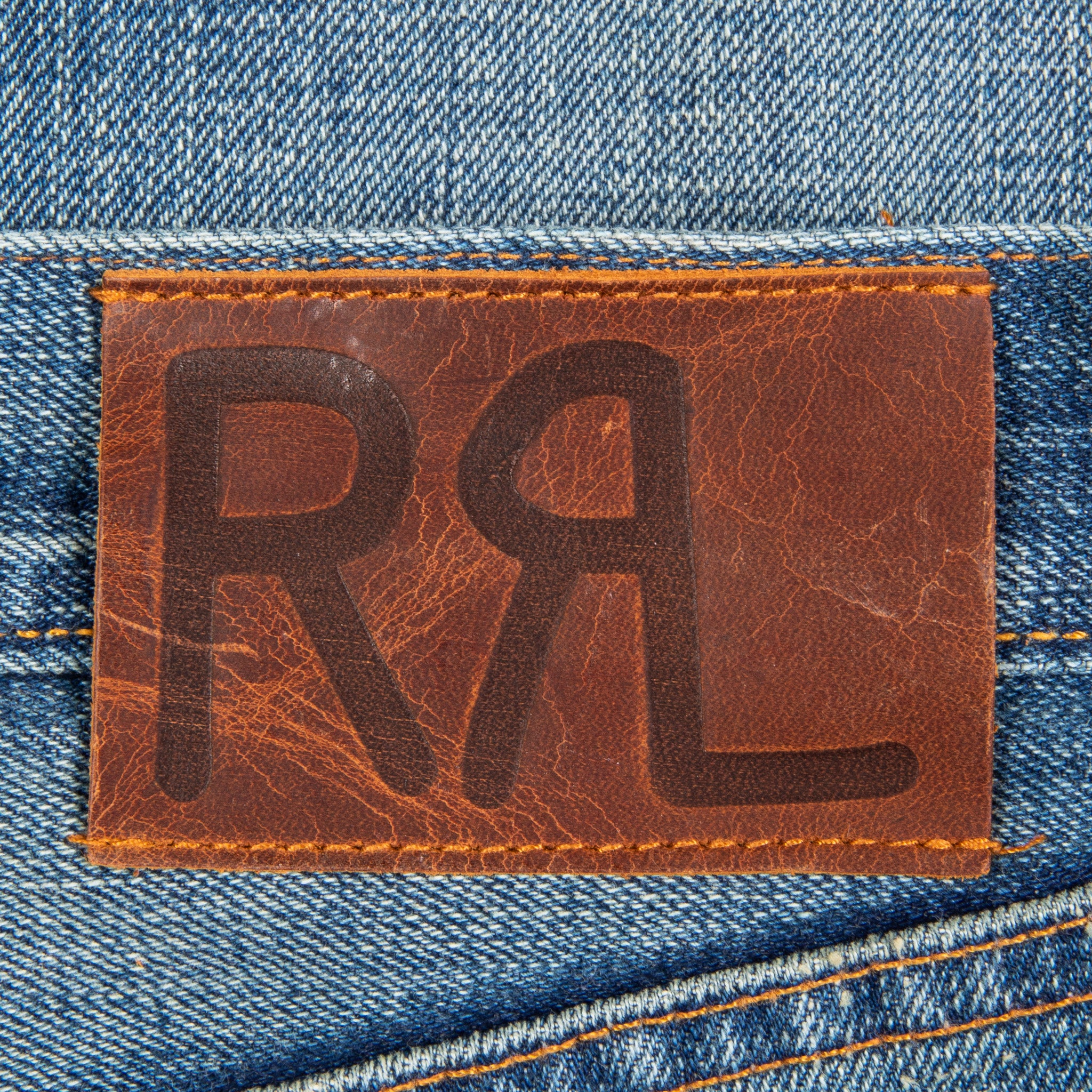 RRL Straight Fit Denim Hillsview Wash