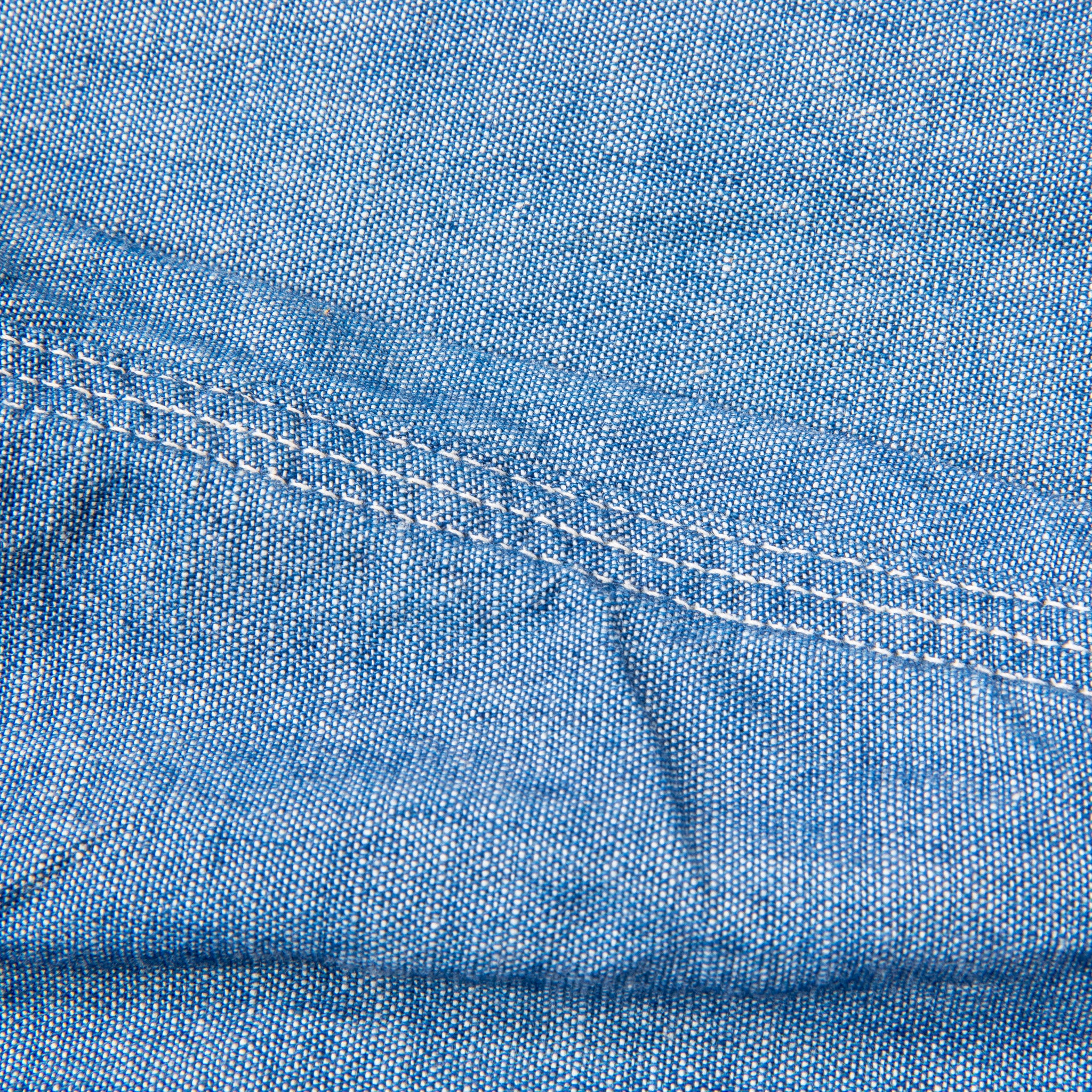 Orslow 01-8070 84M 4.5 oz chambray shirt
