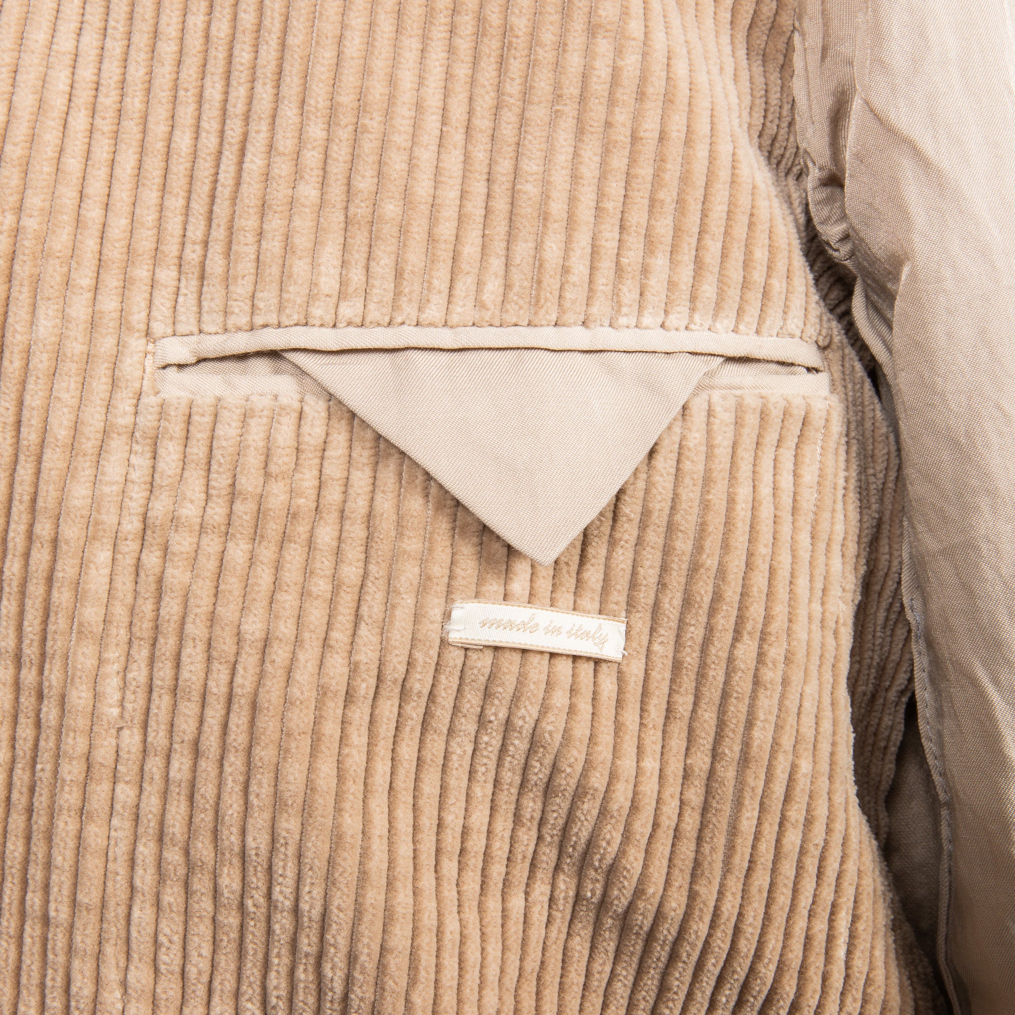 Massimo Alba Monster Double Breasted Blazer Naturale