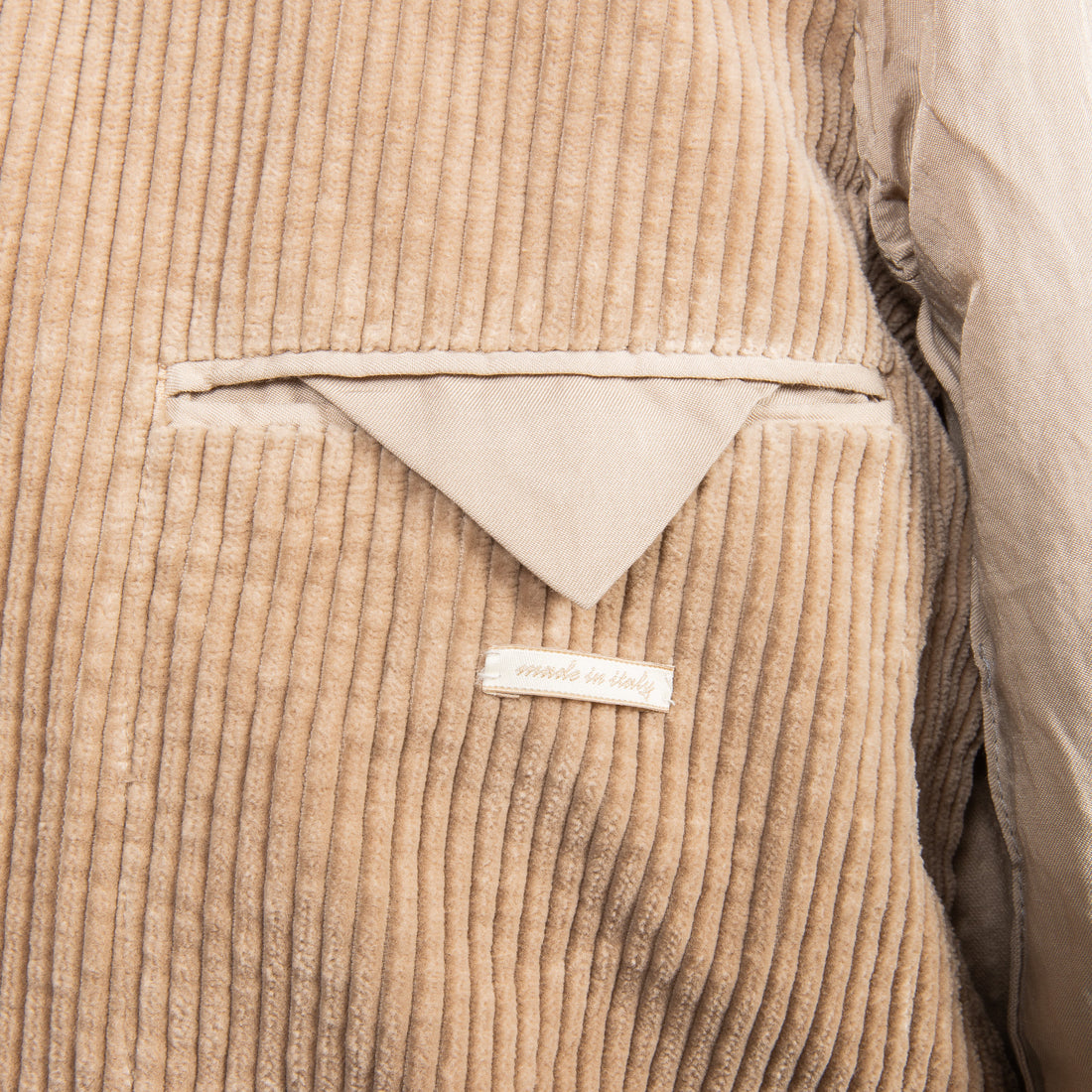 Massimo Alba Monster Double Breasted Blazer Naturale
