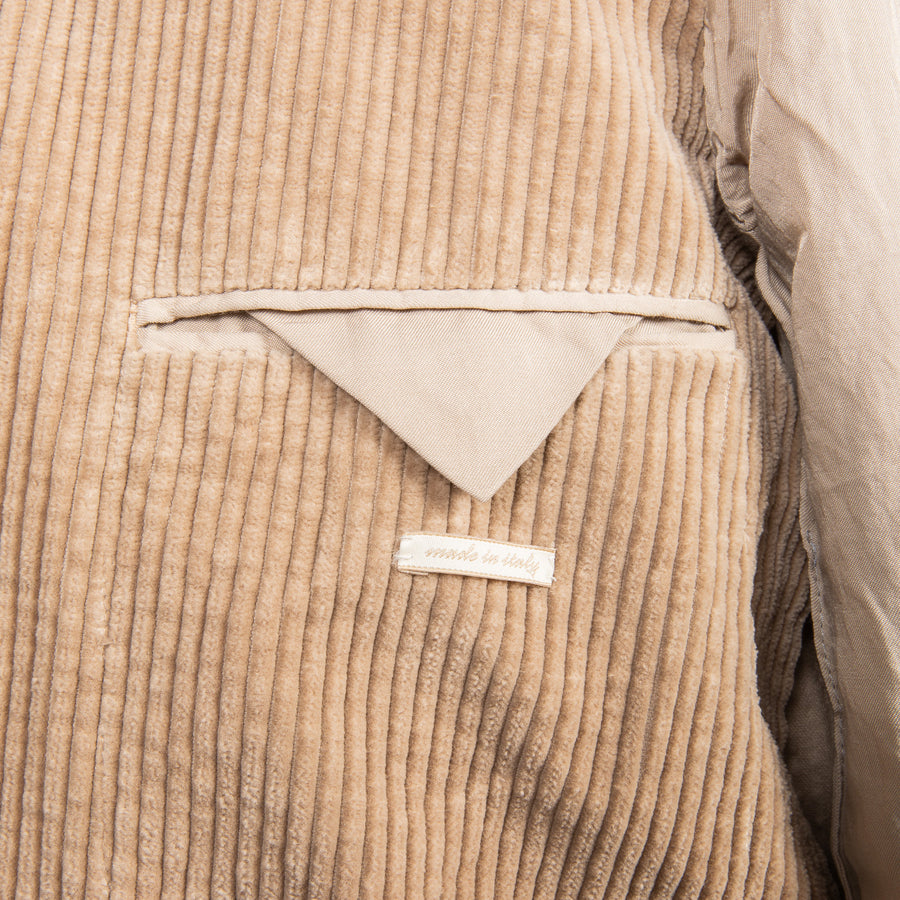 Massimo Alba Monster Double Breasted Blazer Naturale