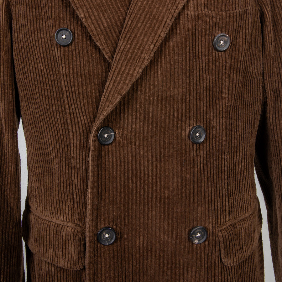 Massimo Alba Monster Double Breasted Blazer Noce