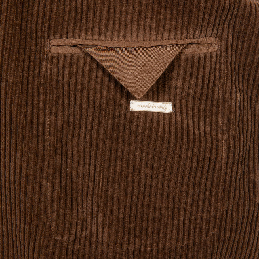 Massimo Alba Monster Double Breasted Blazer Noce