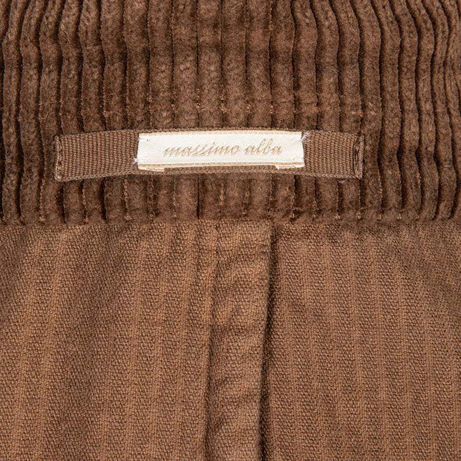 Massimo Alba Monster Double Breasted Blazer Noce